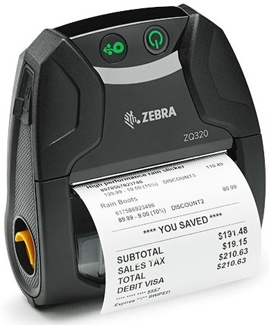 Impresora Zebra Móvil ZQ320 – Ingelsoft