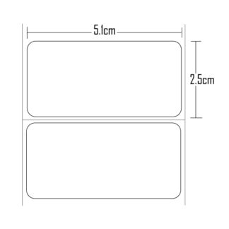 10000298,"ETIQUETAS DE 5.1 X 2.5, 5500 ET/ROLLO TERMICAS"